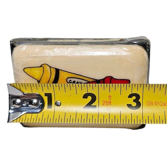 Crayon Bar Soap Aldas Forever USA Almond 2.8oz New Sealed Decor Discontinued - Picture 9 of 11